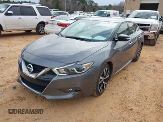 2017 Nissan Maxima Platinum with VIN 1N4AA6AP8HC452861, listed as a IAAI auction lot 41752732 with 21,187 mi miles and . Bid and sale history available at DreamBid. Image 2.