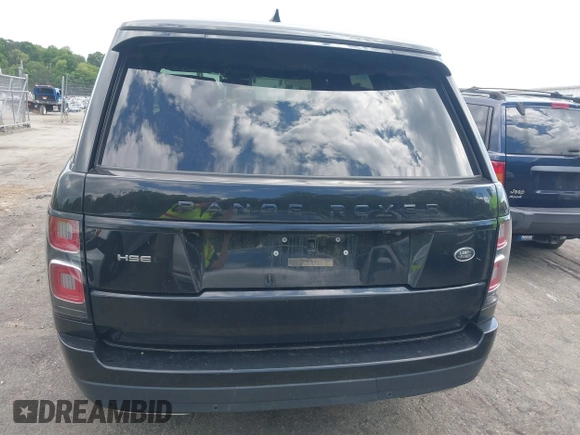 2019 Land Rover Range Rover HSE z VIN SALGS2SVXKA516370, wystawiony jako IAAI lot #42186935 z przebiegiem 76 562 mil mil oraz . Historia ofert i sprzedaży dostępna na DreamBid. Obrazek 16.