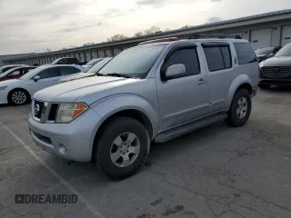 2006 Nissan Pathfinder SE z VIN 5N1AR18U76C662295, wystawiony jako Copart lot #53984805 z przebiegiem 314 037 mil mil oraz Szkody całkowita. Historia ofert i sprzedaży dostępna na DreamBid. Obrazek 1.