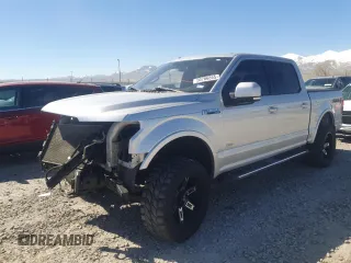2015 Ford F-150 XLT with VIN 1FTEW1EP8FFB41422, listed as a Copart auction lot 50706865 with 191,013 mi miles and Salvage title. Bid and sale history available at DreamBid. Image 1.