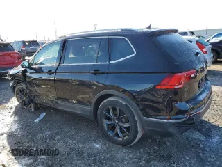 2022 Volkswagen Tiguan SE with VIN 3VV3B7AX7NM162029, listed as a Copart auction lot 49803065 with 11,407 mi miles and Salvage Title. Bid and sale history available at DreamBid. Image 2.