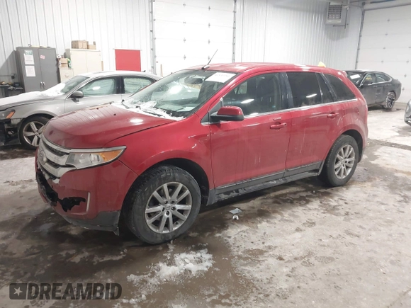 2012 Ford Edge Limited with VIN 2FMDK3K93CBA70325, listed as a IAAI auction lot 41539281 with 182,734 mi miles. Bid and sale history available at carsss.com. Image 2.