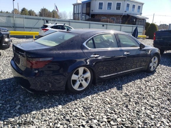 2008 Lexus LS 460 LWB with VIN JTHGL46F385020961, listed as a Copart auction lot 52156065 with 169,933 mi miles and Clean Title. Bid and sale history available at carsss.com. Image 3.