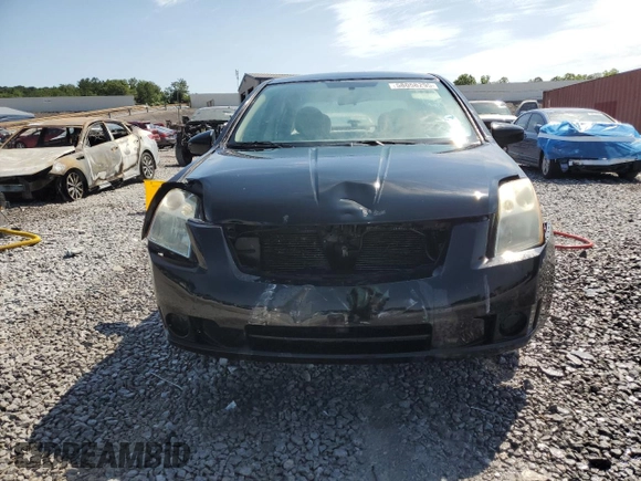 2007 Nissan Sentra 2.0 with VIN 3N1AB61E77L676733, listed as a Copart auction lot 58058295 with 203,845 mi miles and Salvage title. Bid and sale history available at DreamBid. Image 5.