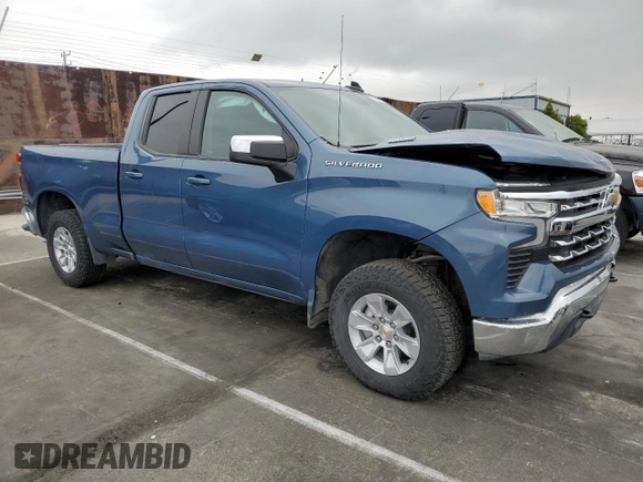 2024 Chevrolet Silverado 1500 with VIN 1GCRACE83RZ366886, listed as a Copart auction lot 55296925 with Not Provided miles and Salvage Title. Bid and sale history available at DreamBid. Image 4.