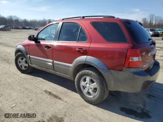 2008 Kia Sorento EX with VIN KNDJC736185845717, listed as a Copart auction lot 45554895 with 127,418 mi miles and Salvage Title. Bid and sale history available at carsss.com. Image 2.