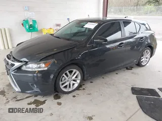 2017 Lexus CT with VIN JTHKD5BH8H2290497, listed as a IAAI auction lot 41934687 with 44,496 mi miles. Bid and sale history available at carsss.com. Image 2.
