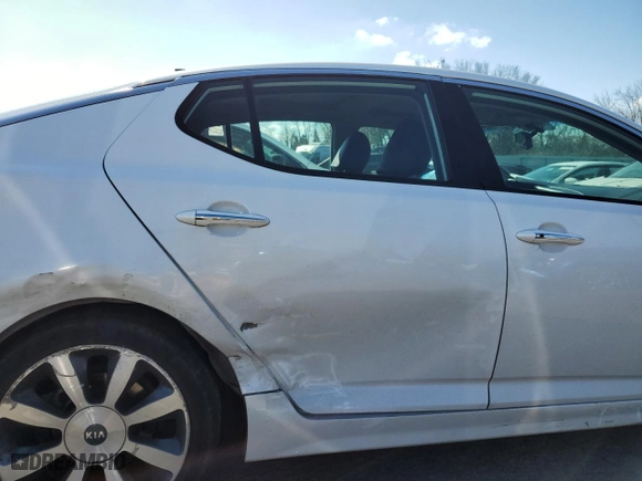 2012 Kia Optima SX with VIN 5XXGR4A67CG053537, listed as a Copart auction lot 48075465 with 172,729 mi miles and Salvage Title. Bid and sale history available at carsss.com. Image 10.