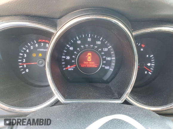 2012 Kia Optima LX with VIN 5XXGM4A73CG053476, listed as a Copart auction lot 53547885 with 233,948 mi miles and Salvage Title. Bid and sale history available at carsss.com. Image 9.