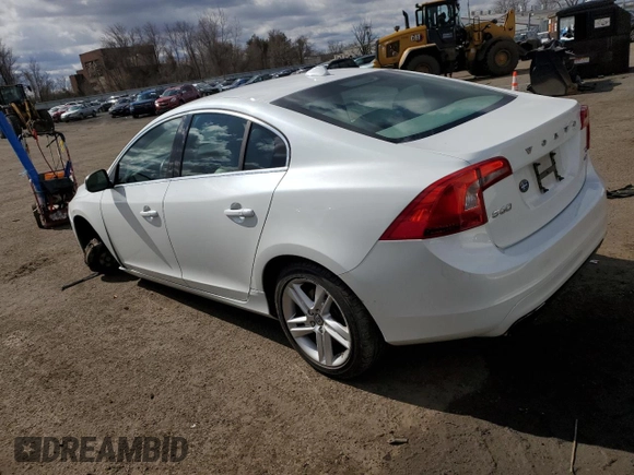 2015 Volvo S60 T5 Premier with VIN YV1612TB7F1309090, listed as a Copart auction lot 48216545 with 160,525 mi miles and Salvage Title. Bid and sale history available at carsss.com. Image 2.