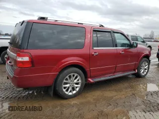 2016 Ford Expedition Max Limited with VIN 1FMJK2AT3GEF33066, listed as a Copart auction lot 47556775 with 156,293 mi miles and Clean title. Bid and sale history available at DreamBid. Image 3.