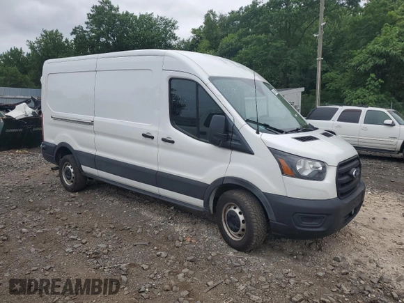 2020 Ford Transit Cargo with VIN 1FTBR1C84LKA51595, listed as a Copart auction lot 62990925 with 50,209 mi miles and Clean title. Bid and sale history available at DreamBid. Image 4.