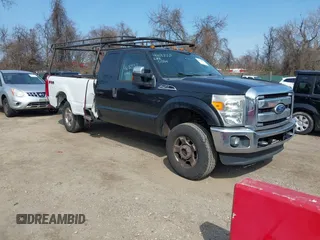 2011 Ford Super Duty F-250 SRW XL with VIN 1FT7X2B61BEA33568, listed as a IAAI auction lot 41692557 with 177,689 mi miles. Bid and sale history available at carsss.com. Image 1.