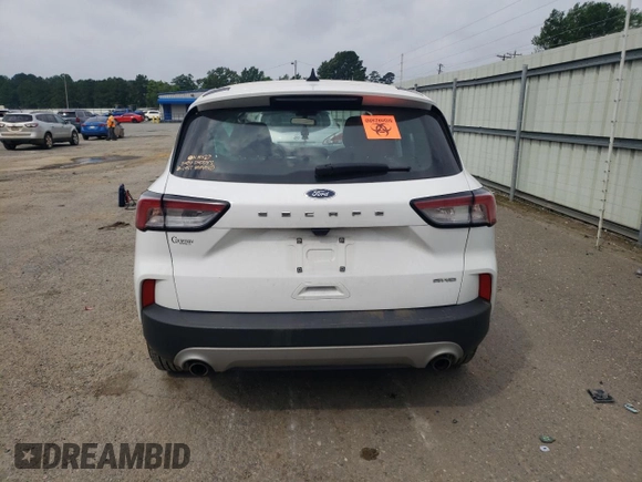 2022 Ford Escape S with VIN 1FMCU9F67NUB52032, listed as a Copart auction lot 56573245 with 46,383 mi miles and Salvage title. Bid and sale history available at DreamBid. Image 6.