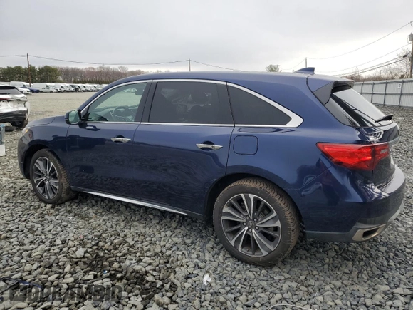 2020 Acura MDX w/Technology Pkg with VIN 5J8YD4H50LL010949, listed as a Copart auction lot 50454365 with 32,465 mi miles and Salvage Title. Bid and sale history available at carsss.com. Image 2.