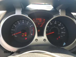 2015 Nissan Juke SV with VIN JN8AF5MV5FT558184, listed as a Copart auction lot 57761285 with 57,025 mi miles and Salvage title. Bid and sale history available at DreamBid. Image 9.