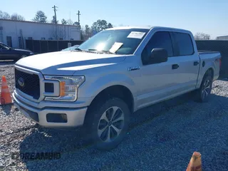 2019 Ford F-150 XL with VIN 1FTEW1EPXKKE73220, listed as a IAAI auction lot 41786592 with 118,410 mi miles and . Bid and sale history available at carsss.com. Image 2.