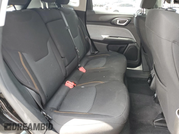 2022 Jeep Compass Sport with VIN 3C4NJDAB6NT221123, listed as a Copart auction lot 61963685 with 32,764 mi miles and Salvage title. Bid and sale history available at DreamBid. Image 11.