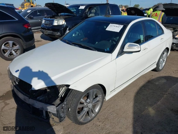 2009 Mercedes-Benz C-Class 3.0L Sport with VIN WDDGF54X09R079797, listed as a IAAI auction lot 41753647 with 244,473 mi miles. Bid and sale history available at carsss.com. Image 2.