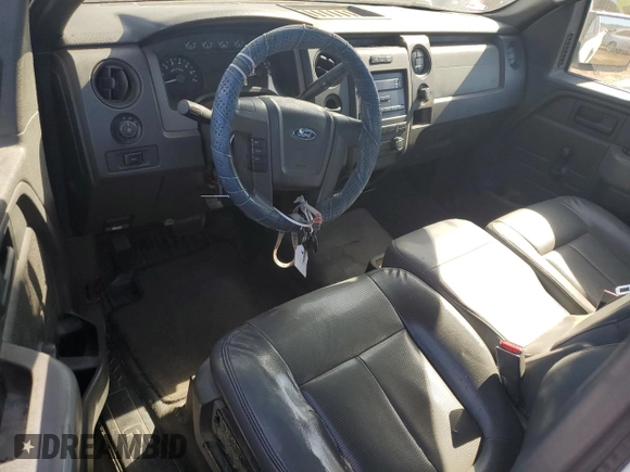 2012 Ford F-150 XL with VIN 1FTMF1CM2CKD06226, listed as a Copart auction lot 46941955 with 188,890 mi miles and Salvage Title. Bid and sale history available at carsss.com. Image 8.