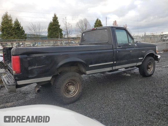 1996 Ford F-250 z VIN 1FTHF26F2TEA79509, wystawiony jako Copart lot #84965044 z przebiegiem 366 844 mil mil oraz Szkoda całkowita • Salvage title. Historia ofert i sprzedaży dostępna na DreamBid. Obrazek 3.