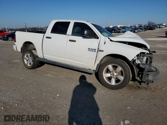 2014 Ram 1500 Express with VIN 1C6RR7KT2ES411223, listed as a Copart auction lot 44519485 with 0 mi miles and Salvage Title. Bid and sale history available at carsss.com. Image 4.