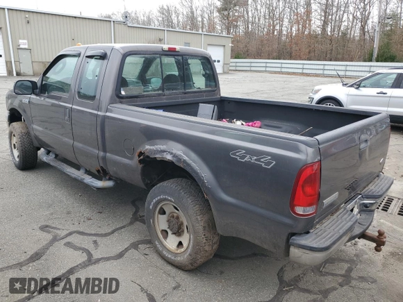 2005 Ford F-250 XL with VIN 1FTSX21545EA12074, listed as a Copart auction lot 50694745 with 174,406 mi miles and Salvage Title. Bid and sale history available at DreamBid. Image 2.