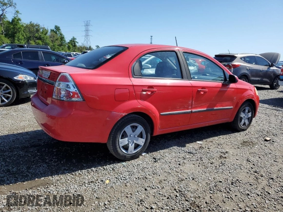 2010 Chevrolet Aveo 1LT with VIN KL1TD5DE5AB134990, listed as a Copart auction lot 52554485 with 115,002 mi miles and Salvage Title. Bid and sale history available at DreamBid. Image 3.