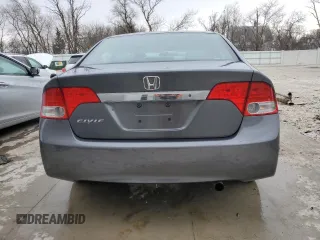 2010 Honda Civic LX with VIN 19XFA1F5XAE002086, listed as a Copart auction lot 51390825 with 109,150 mi miles and Salvage Title. Bid and sale history available at DreamBid. Image 6.