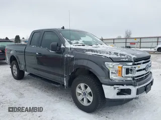 2020 Ford F-150 XL with VIN 1FTEX1EP5LKE45629, listed as a IAAI auction lot 41573611 with 90,664 mi miles. Bid and sale history available at carsss.com. Image 1.