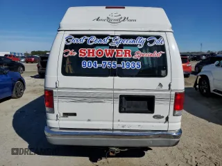 2000 Ford Econoline Cargo with VIN 1FDRE14W8YHC03112, listed as a Copart auction lot 43219225 with 177,781 mi miles and Salvage Title. Bid and sale history available at carsss.com. Image 6.