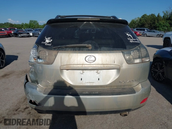2006 Lexus RX 400h with VIN JTJGW31U860003878, listed as a IAAI auction lot 42226980 with 197,783 mi miles and . Bid and sale history available at DreamBid. Image 16.