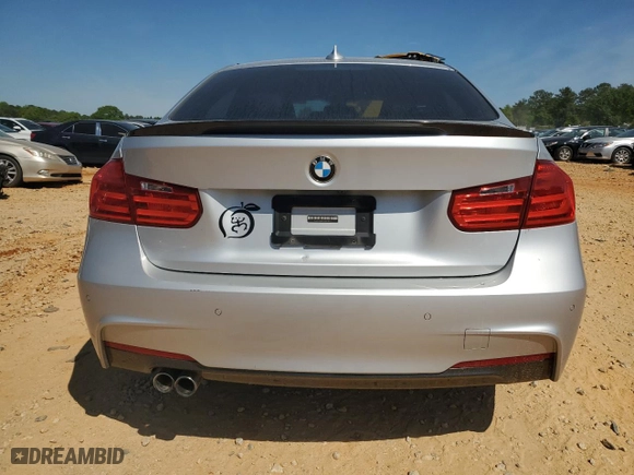 2015 BMW 3 Series 328i with VIN WBA3A5G59FNS90353, listed as a Copart auction lot 47984155 with 165,616 mi miles and Salvage Title. Bid and sale history available at carsss.com. Image 6.