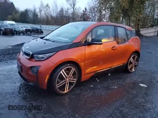 2015 BMW i3 with VIN WBY1Z2C55FV286998, listed as a Copart auction lot 80995244 with 0 mi miles and Salvage Title. Bid and sale history available at carsss.com. Image 1.