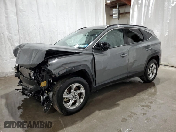 2024 Hyundai Tucson SEL with VIN 5NMJBCDE8RH422682, listed as a Copart auction lot 55427385 with 23,852 mi miles and Non Repairable. Bid and sale history available at carsss.com. Image 1.