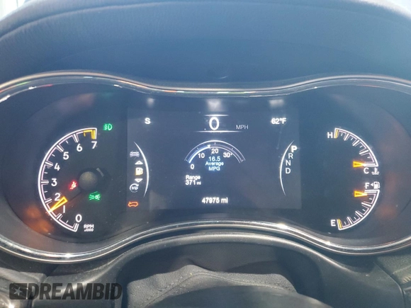 2019 Jeep Grand Cherokee Overland with VIN 1C4RJFCG2KC704332, listed as a Copart auction lot 51835855 with 47,975 mi miles and Salvage title. Bid and sale history available at DreamBid. Image 9.
