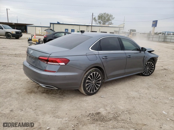 2022 Volkswagen Passat 2.0T Limited Edition with VIN 1VWBA7A32NC005551, listed as a Copart auction lot 67664392 with 20,869 mi miles. Bid and sale history available at carsss.com. Image 3.