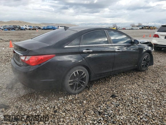 2012 Hyundai Sonata Limited with VIN 5NPEC4AC6CH320105, listed as a Copart auction lot 45430715 with 171,549 mi miles and Salvage Title. Bid and sale history available at carsss.com. Image 3.