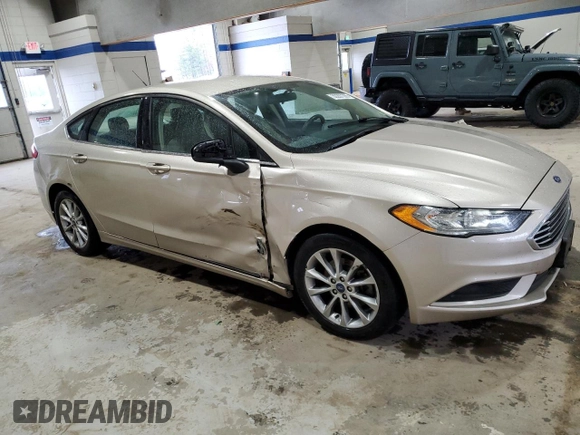 2017 Ford Fusion SE with VIN 3FA6P0H76HR224365, listed as a Copart auction lot 50297265 with 132,739 mi miles and Salvage Title. Bid and sale history available at DreamBid. Image 4.