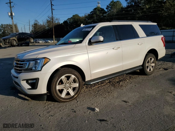 2018 Ford Expedition Max XLT with VIN 1FMJK1HT4JEA48328, listed as a Copart auction lot 85971614 with NaN miles and Salvage Title. Bid and sale history available at carsss.com. Image 1.