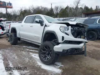 2022 GMC Sierra 1500 with VIN 3GTUUGET9NG618129, listed as a IAAI auction lot 41597694 with 19,779 mi miles and . Bid and sale history available at DreamBid. Image 1.