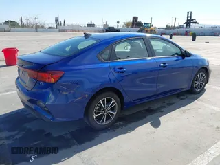 2024 Kia Forte LXS with VIN 3KPF24AD9RE726974, listed as a IAAI auction lot 42014926 with 24,380 mi miles. Bid and sale history available at carsss.com. Image 4.