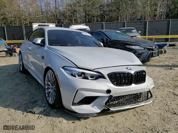 2020 BMW M2 Competition with VIN WBS2U7C05L7F03161, listed as a Copart auction lot 86684944 with 36,115 mi miles and Salvage Title. Bid and sale history available at carsss.com. Image 11.