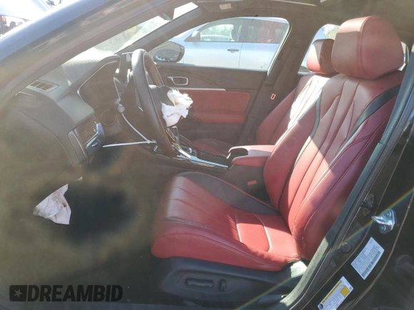 2024 Acura Integra w/A-Spec Package with VIN 19UDE4H30RA009850, listed as a Copart auction lot 53495375 with 9,036 mi miles and Salvage title. Bid and sale history available at DreamBid. Image 7.