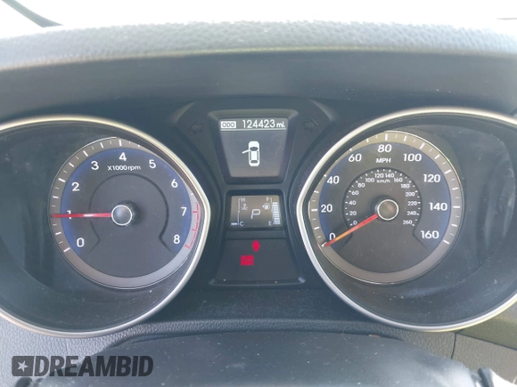 2016 Hyundai Elantra with VIN KMHD35LH0GU264387, listed as a IAAI auction lot 42186675 with 124,423 mi miles and . Bid and sale history available at DreamBid. Image 7.