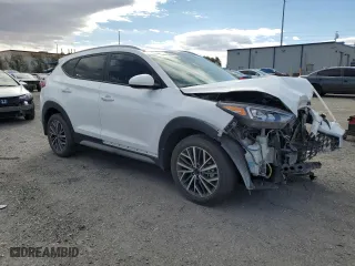 2020 Hyundai Tucson SEL with VIN KM8J3CAL7LU250222, listed as a Copart auction lot 47685265 with 83,416 mi miles and Salvage Title. Bid and sale history available at carsss.com. Image 4.