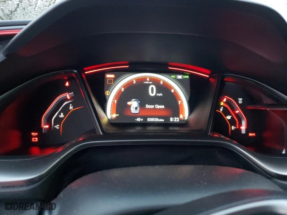 2021 Honda Civic Type R Touring with VIN SHHFK8G78MU202810, listed as a Copart auction lot 78390294 with 38,530 mi miles and Salvage Title. Bid and sale history available at carsss.com. Image 9.