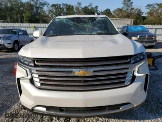2023 Chevrolet Tahoe High Country with VIN 1GNSKTKLXPR549617, listed as a Copart auction lot 74055114 with 18,394 mi miles and Salvage Title. Bid and sale history available at carsss.com. Image 5.
