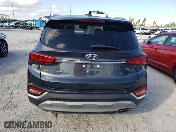 2020 Hyundai Santa Fe SEL w/SULEV with VIN 5NMS33AD0LH188297, listed as a Copart auction lot 67265452 with 40,437 mi miles. Bid and sale history available at carsss.com. Image 6.