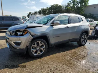 2021 Jeep Compass Limited z VIN 3C4NJDCB1MT519753, wystawiony jako Copart lot #61666605 z przebiegiem 63 785 mil mil oraz Czysty tytuł • Clean title. Historia ofert i sprzedaży dostępna na DreamBid. Obrazek 1.